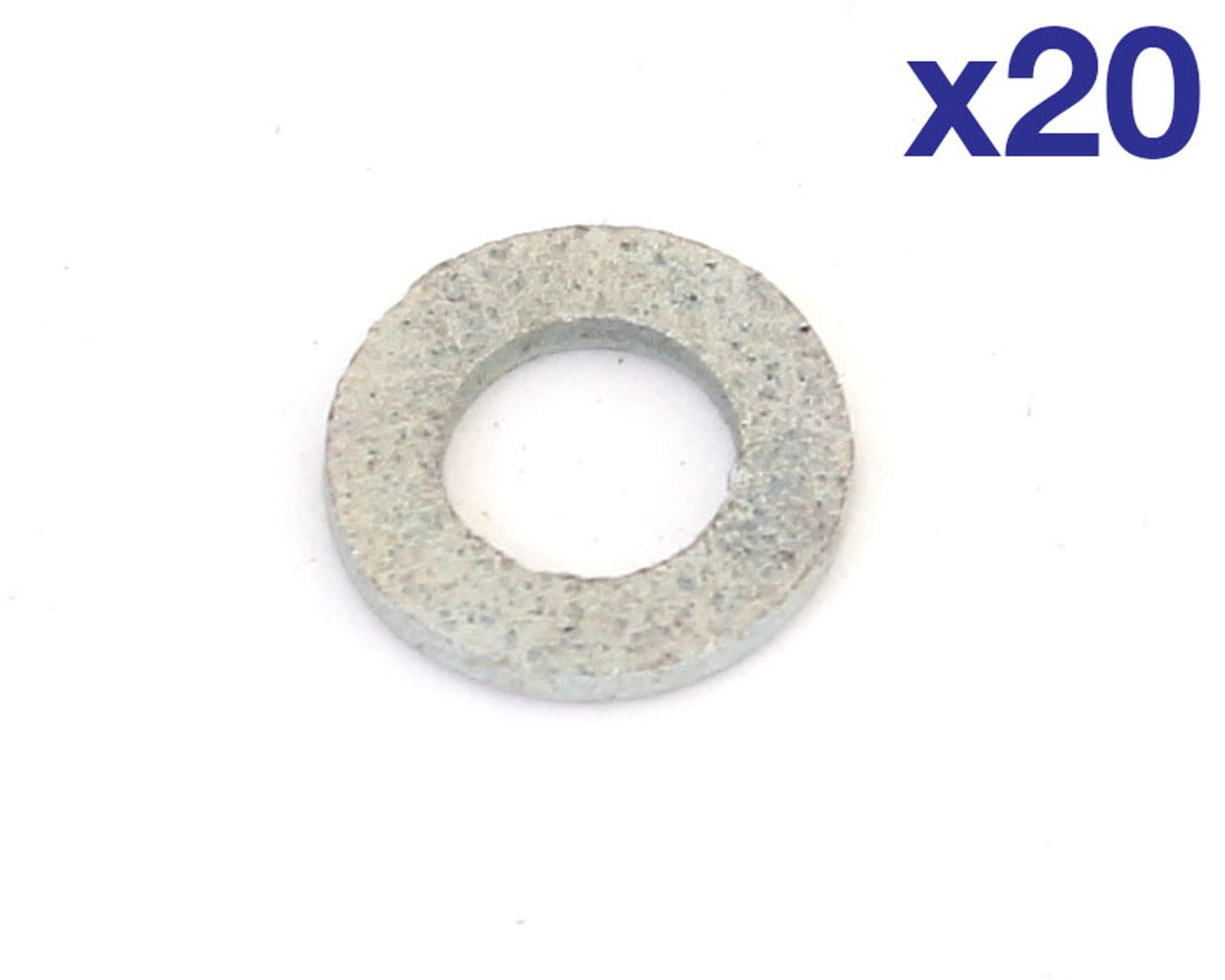 M5 Type A Plain Washer Zinc Pack Of 20