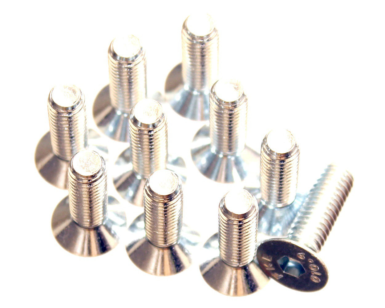 Csk Floor Tray Bolts M6 X 20mm Pack Of 10