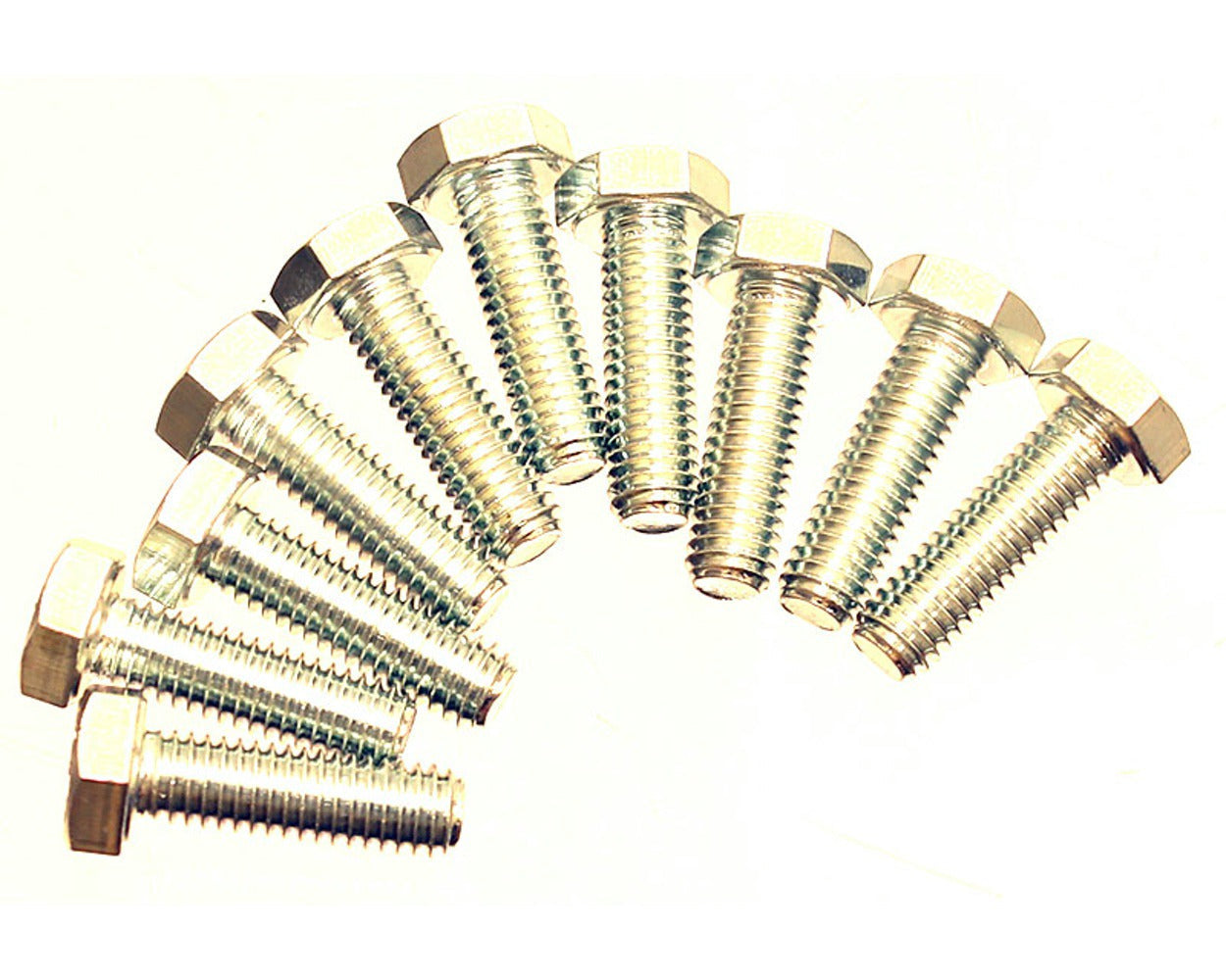 General Hex Bolts M6 X 20mm X 10