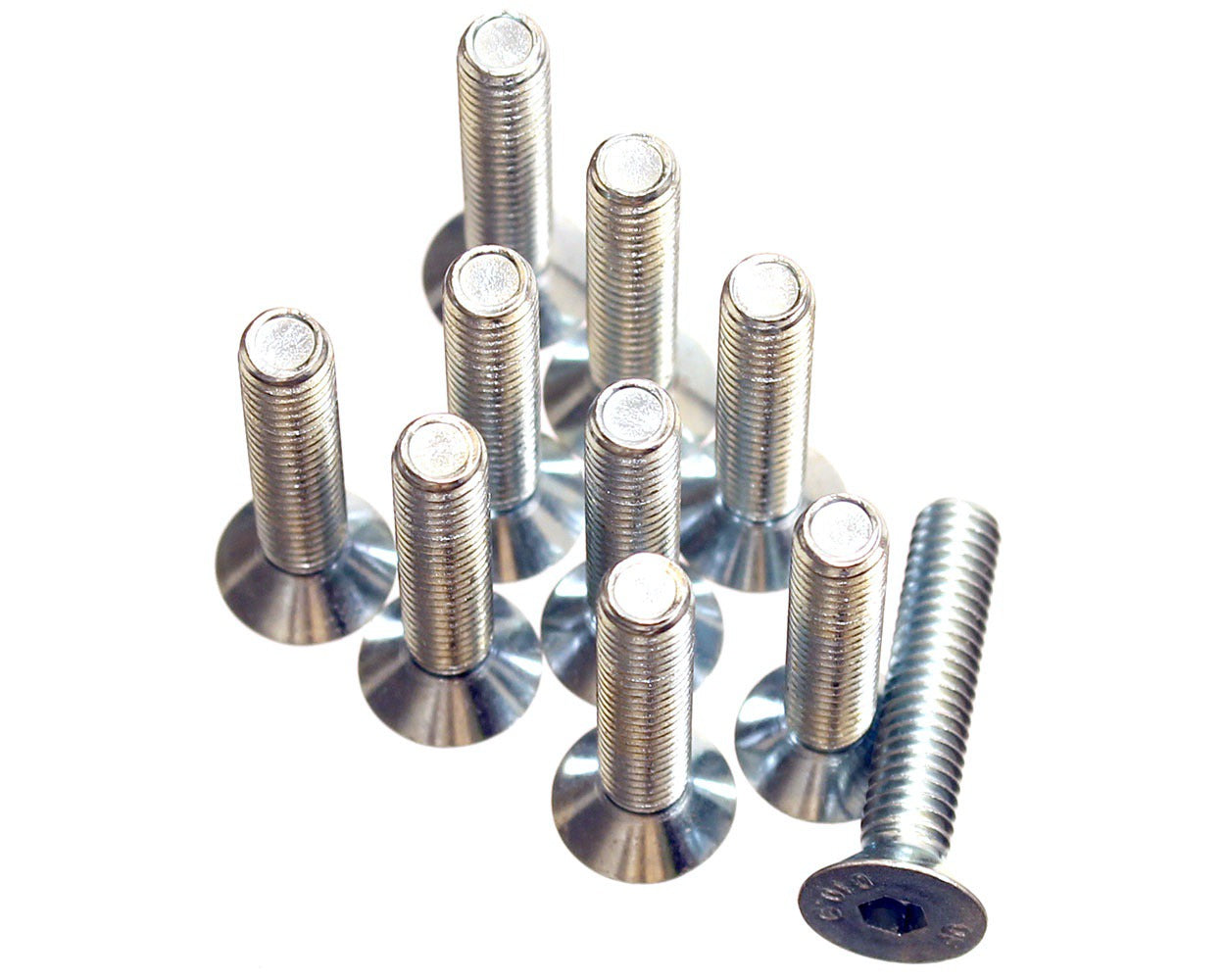 Csk Floor Tray Bolts M6 X 30mm Pack Of 10