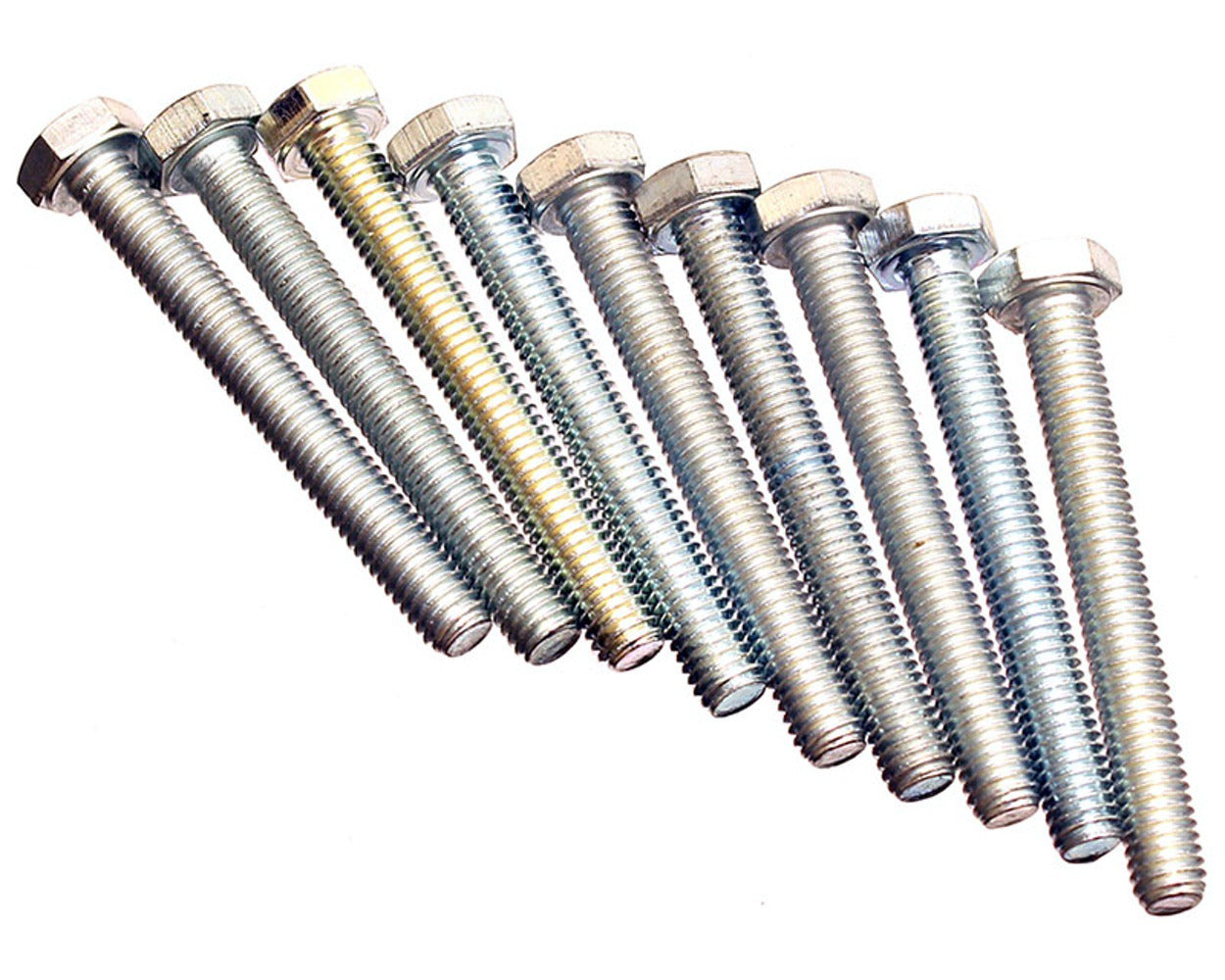 General Hex Bolts M6 X 50mm X 10