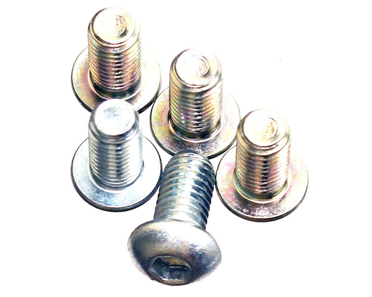 M8 X 16mm Button Head Bolt Zinc X 5