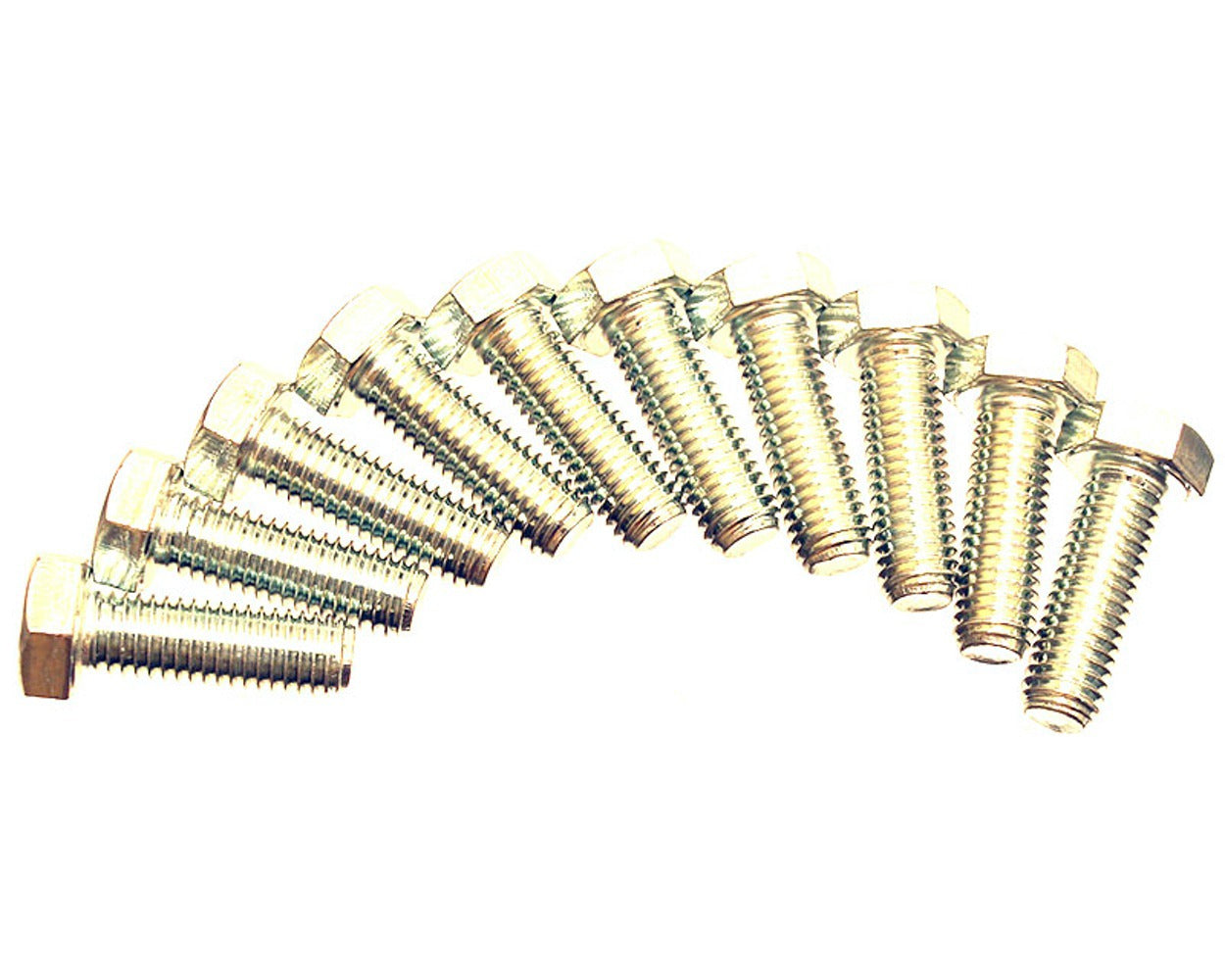 General Hex Bolts M8 X 25mm X 10