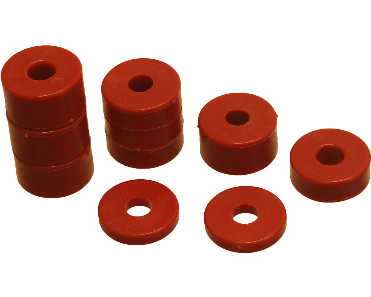 Nylon Seat Spacer Kit Red