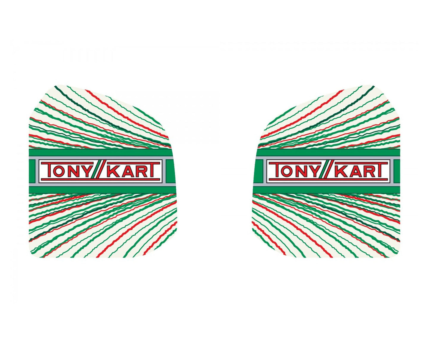 Tonykart / OTK Fuel Tank Stickers 8.5 Ltr 2022