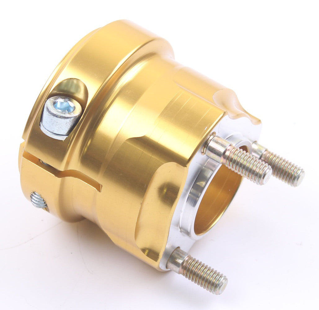 AMV ALUMINIUM SHORT REAR HUB 50mm x 65mm GOLD