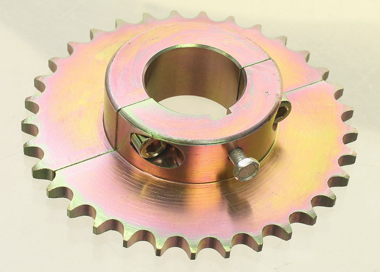 40mm X 33T 428 Split Steel Sprocket