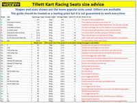 Tillett T11VG White Seat