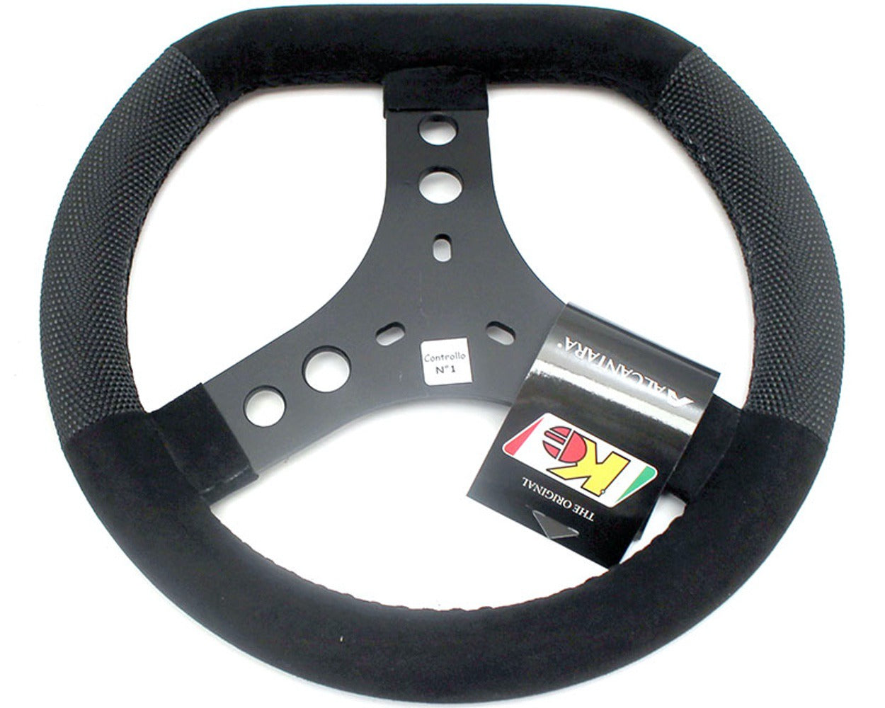 Kg Flat Top Cadet Steering Wheel - Black