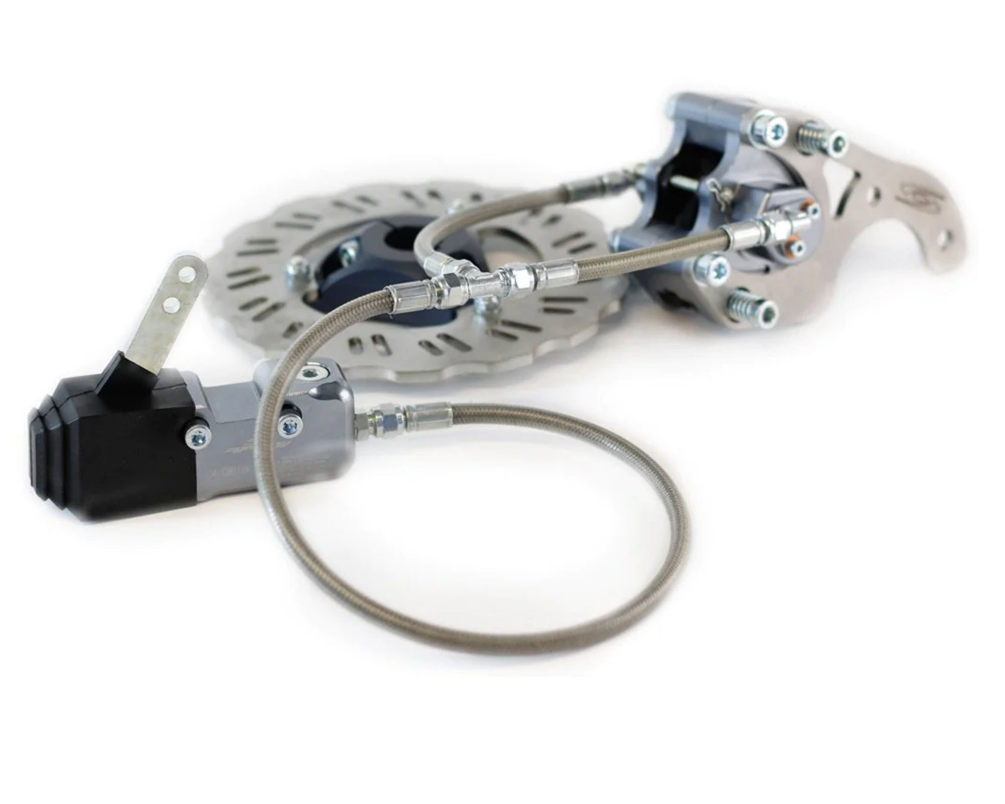 Wildkart Synergy Iame Honda Black Titanium Brake System Complete