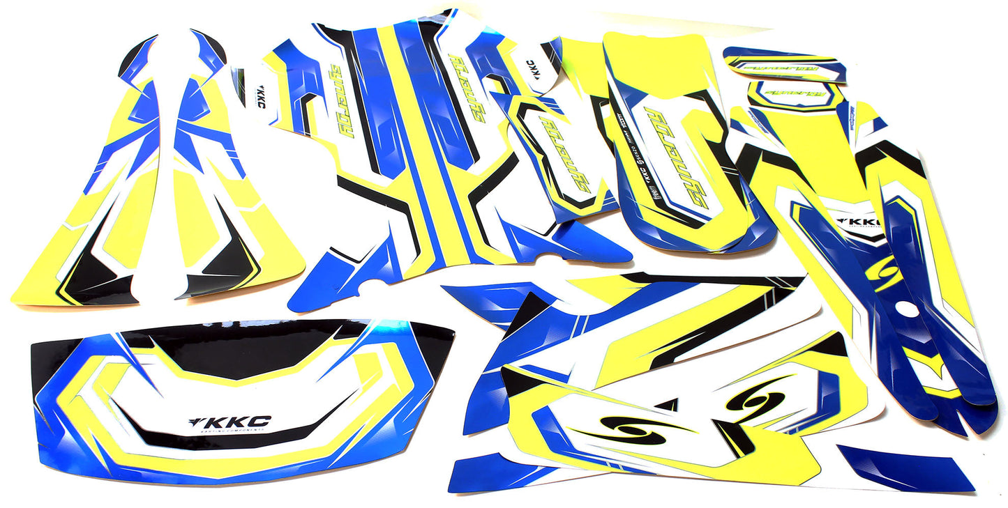 Synergy 2020 Mk20 Fluro Cadet Sticker Kit Inc Nosecone, Pods, Nassau Panel - Fluro Model