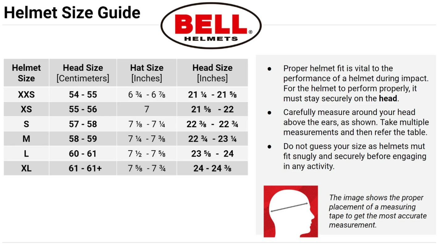 Bell Helmet KC7 White CMR 2016 FIA Snell 13100