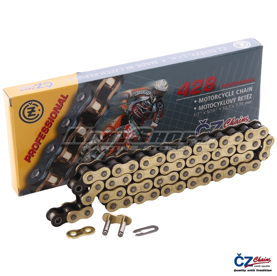 CZ 428 Pitch Chain 58 Link