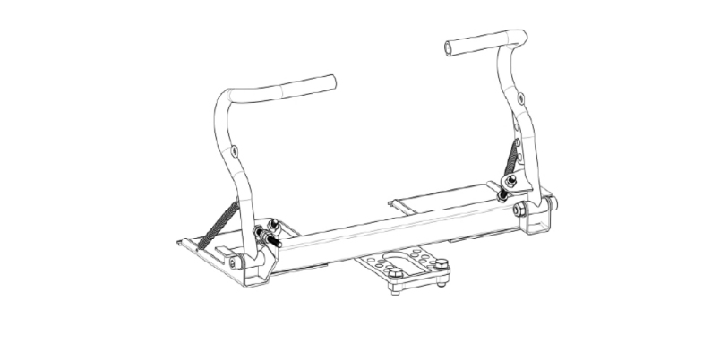 TonyKart / OTK Complete Pedal Extension Kit Cadet/Minikart KP192