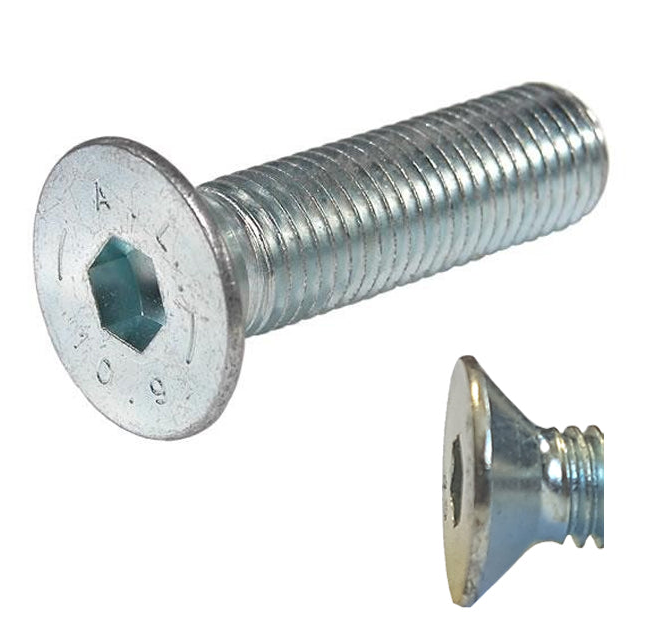 CSK Countersunk Aluminium Bolts (Single)