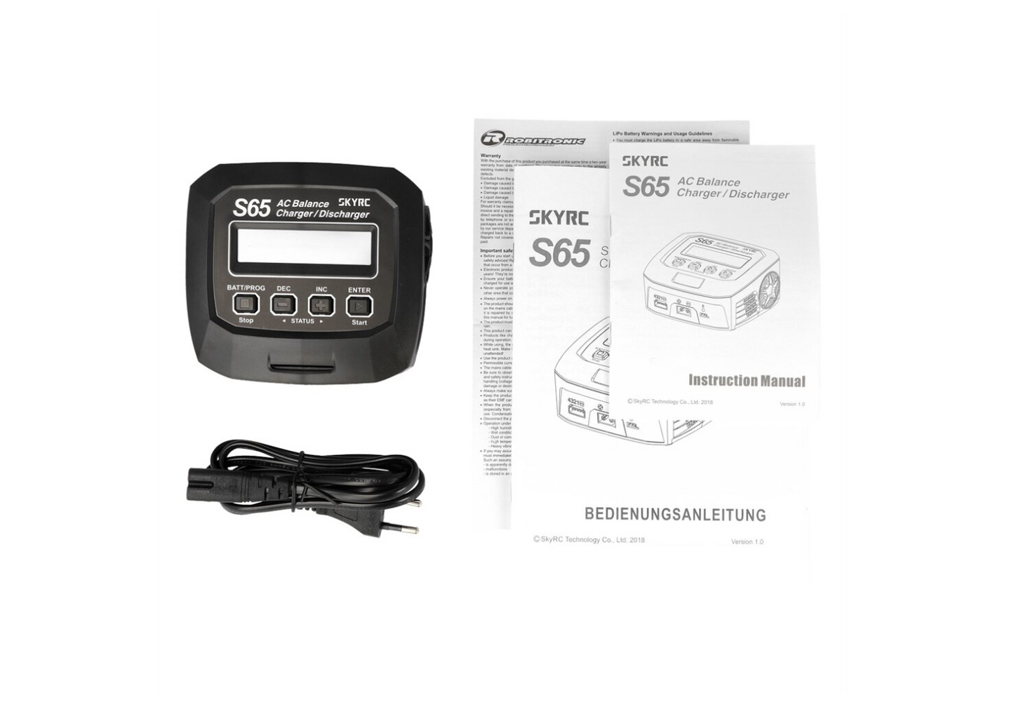 Lipo SKYRC S65 65W AC Balance Battery Charger