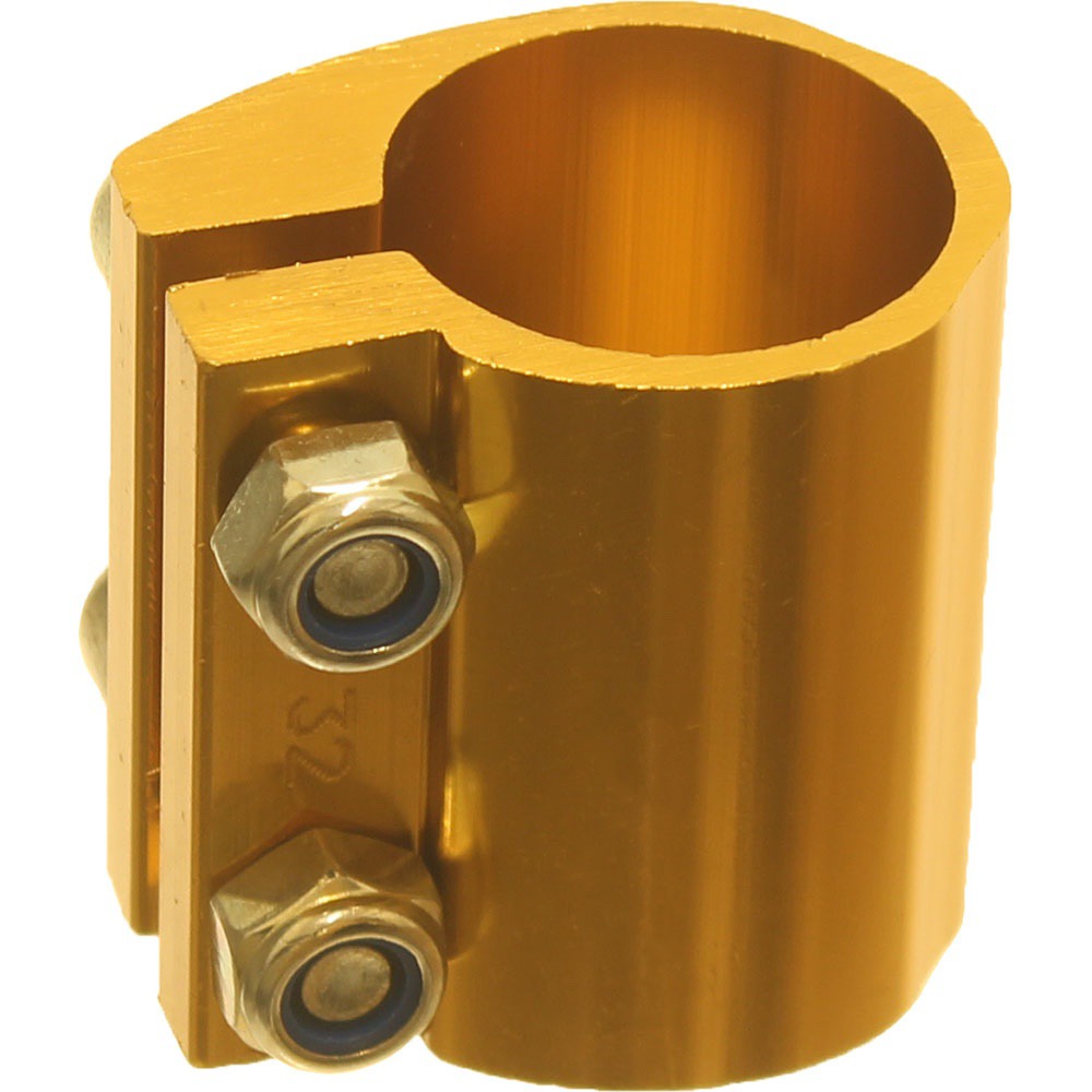 AMV Aluminium Torsion Bar Clamp 32mm Gold