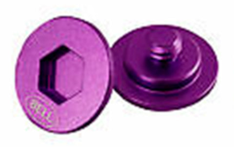 Bell Purple Annodised Visor Fitting Screw Kit