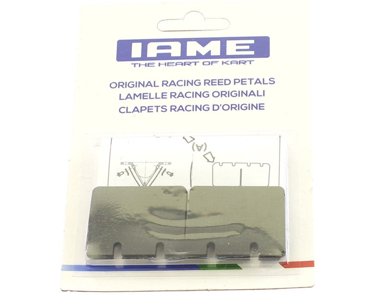 Iame X30 Carbon Reed Petal Kit 0.24 / 0.25 Genuine F-11840-C