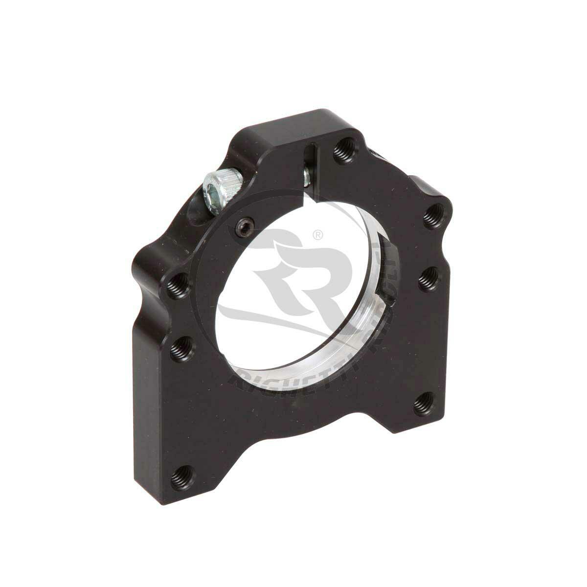 Aluminium 30mm Bearing Carrier MINI - 4 Holes - Black