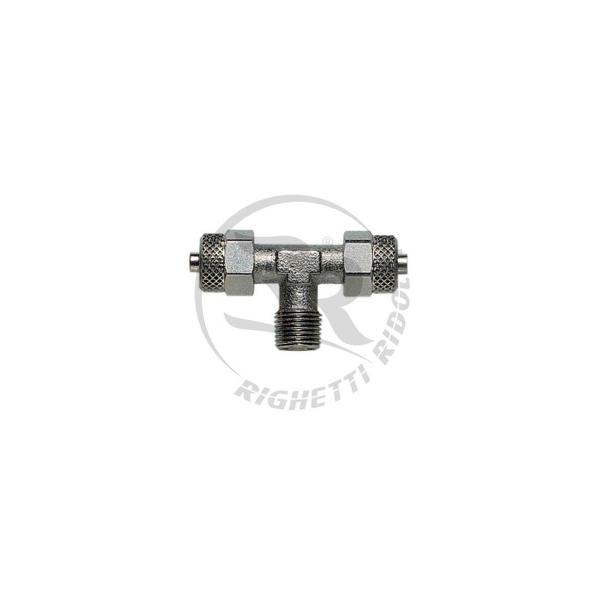 Speedy T Piece Union For Brake Pipe 1/8 6mm