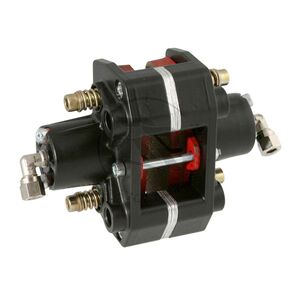 Black Rear Hydraulic Caliper Aluminium With Pads 114