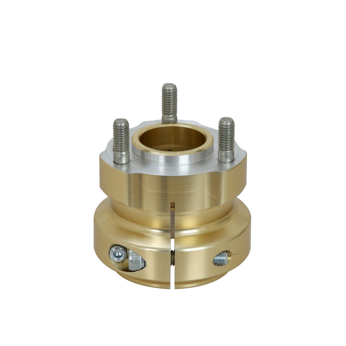 Gold 50mm X 62mm Short Alloy Rear Hub