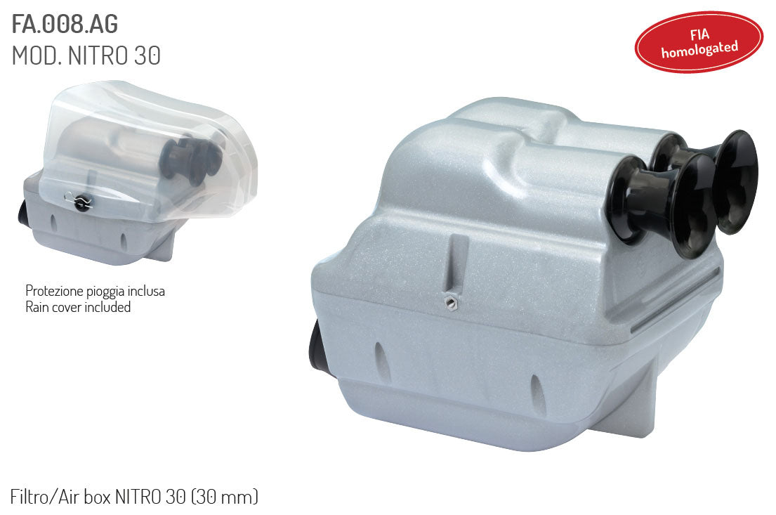 KG Nitro 30 Airbox & Filter 30mm (FA.008.AG)