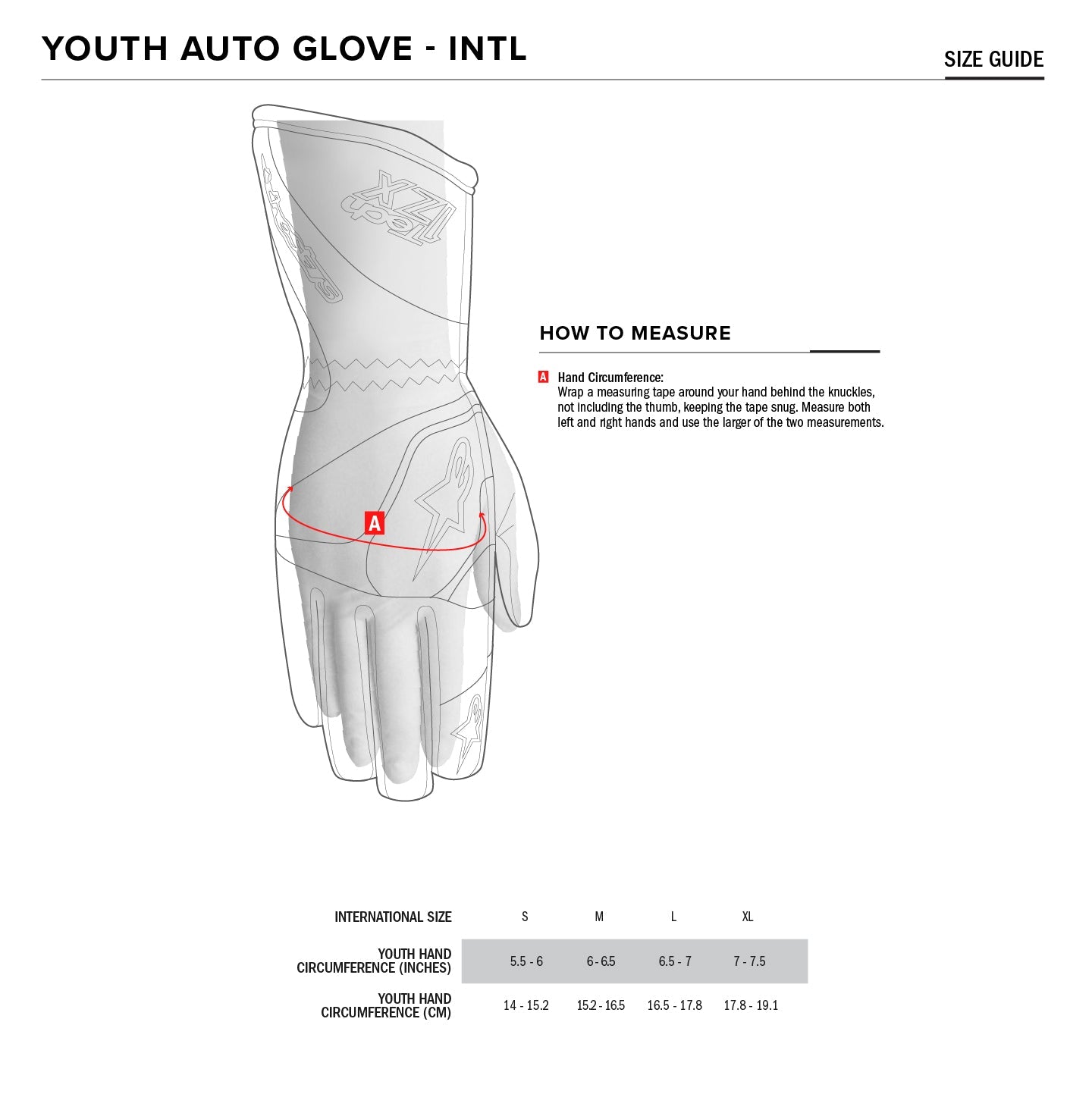 Alpinestars Tempest V2 Youth Kids Waterproof Gloves